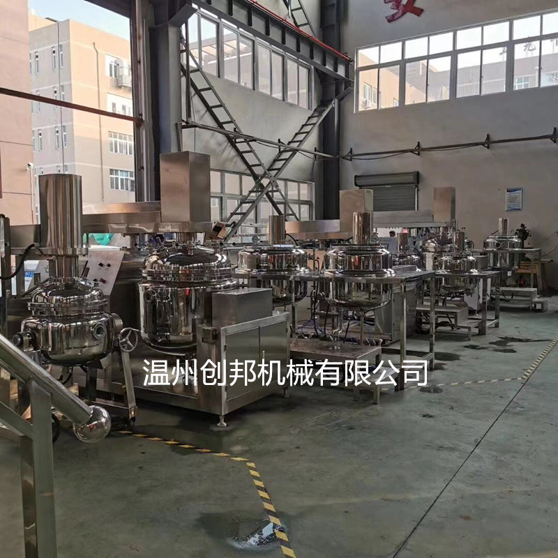 口服液攪拌罐工廠實景